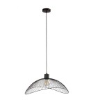 Pendant lamps - ITALUX NUNEZ Pendant Black 1xE27 PND-1702-1-L-B - product 2