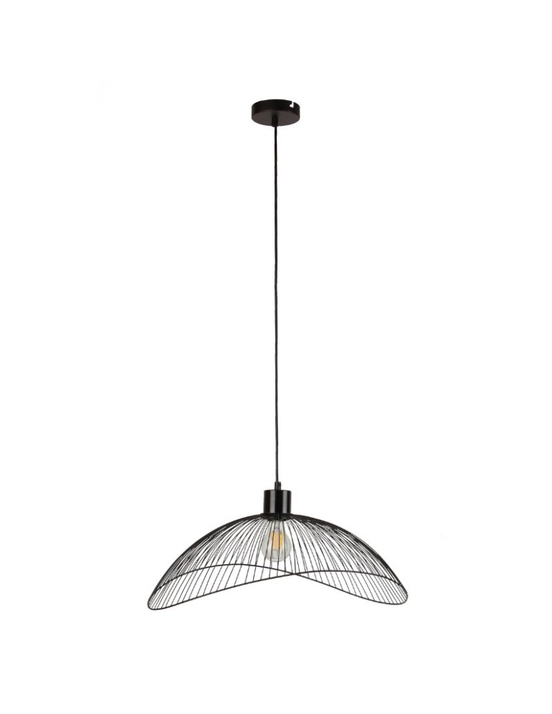 Pendant lamps - ITALUX NUNEZ Pendant Black 1xE27 PND-1702-1-L-B - product kolory-swiatla.pl 2