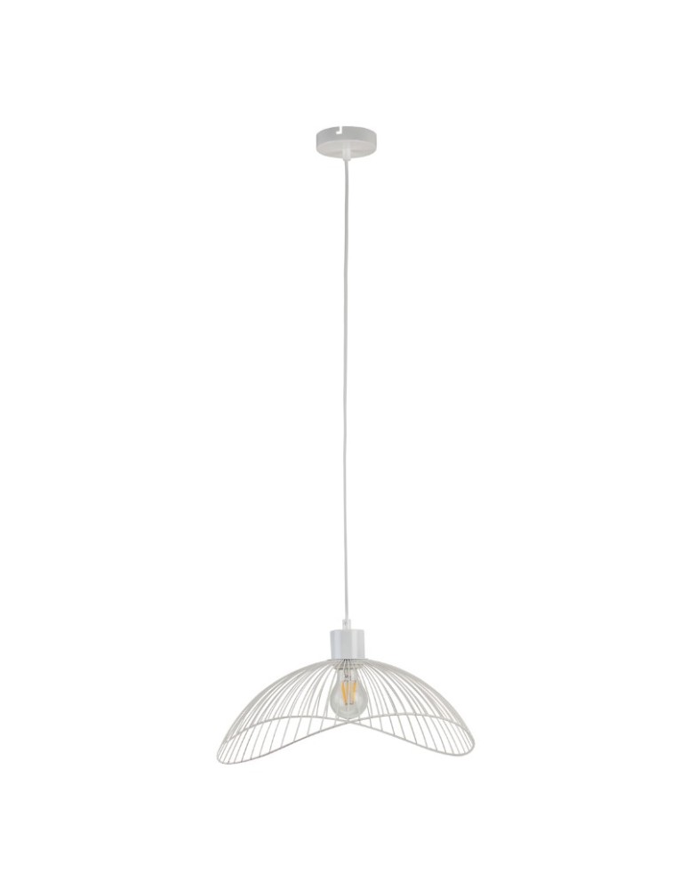 Pendant lamps - ITALUX NUNEZ Pendant White 1xE27 PND-1702-1-L-W - product kolory-swiatla.pl 2