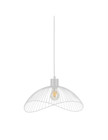 ITALUX NUNEZ Wisząca Biały 1xE27 PND-1702-1-M-W