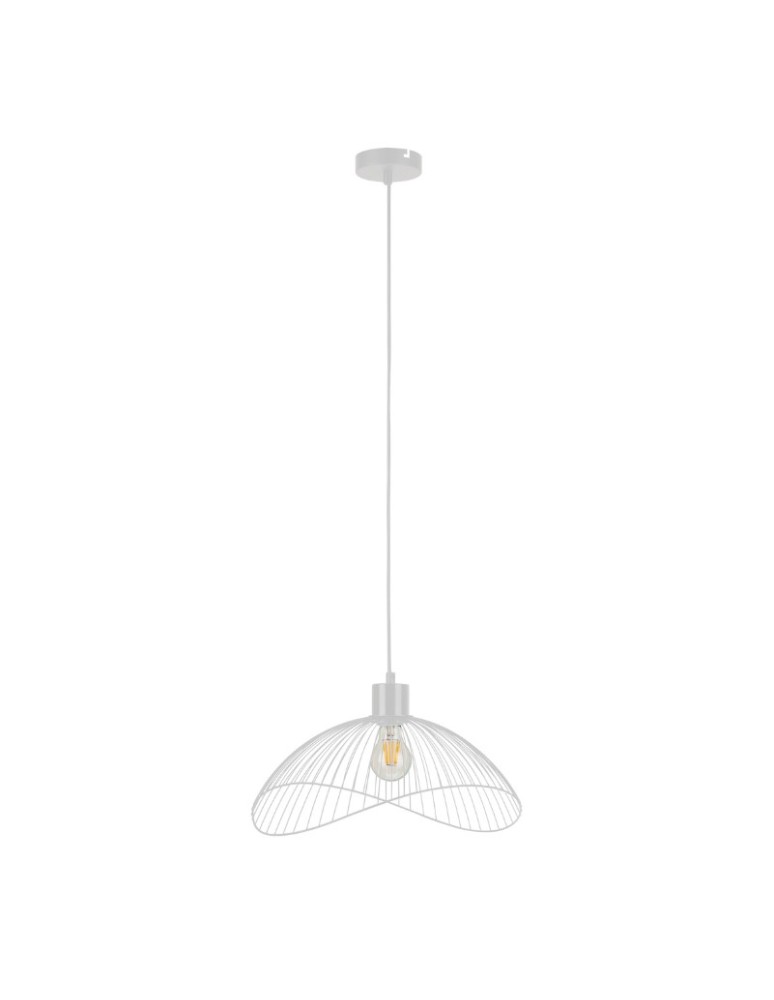 Pendant lamps - ITALUX NUNEZ Pendant White 1xE27 PND-1702-1-M-W - product kolory-swiatla.pl 2