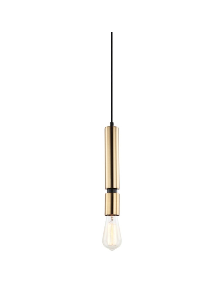 Pendant lamps bulbs - ITALUX TORLA Hanging Brass 1xE27 PEN-5041-1-BKBR - product kolory-swiatla.pl 1