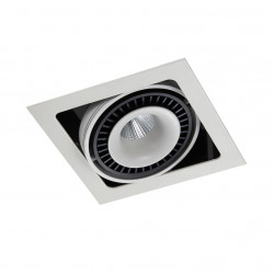 ITALUX ALESSO Wpust Biały/Czarny LED 3000K GL7116-1/18W WH+BL