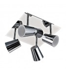 Spotlight ceiling lamps - ITALUX ELMIRA Spotlights Chrome 4xLED 3000K HP-503RA-04-8571A - product 1