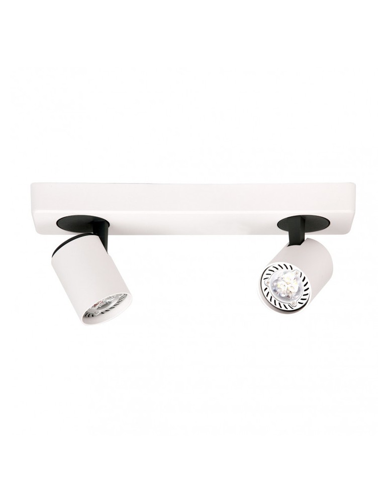 Spotlight ceiling lamps - ITALUX ELVIRA Spotlights White 2xGU10 SPL-3142A-2-WH - product kolory-swiatla.pl 1