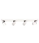 Spotlight ceiling lamps - ITALUX ELVIRA Spotlights White 4xGU10 SPL-3142A-4-WH - product 1