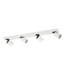 Spotlight ceiling lamps - ITALUX FEDERICA Spotlights White 4xGU10 SPL-3001A-4-WH - product 1