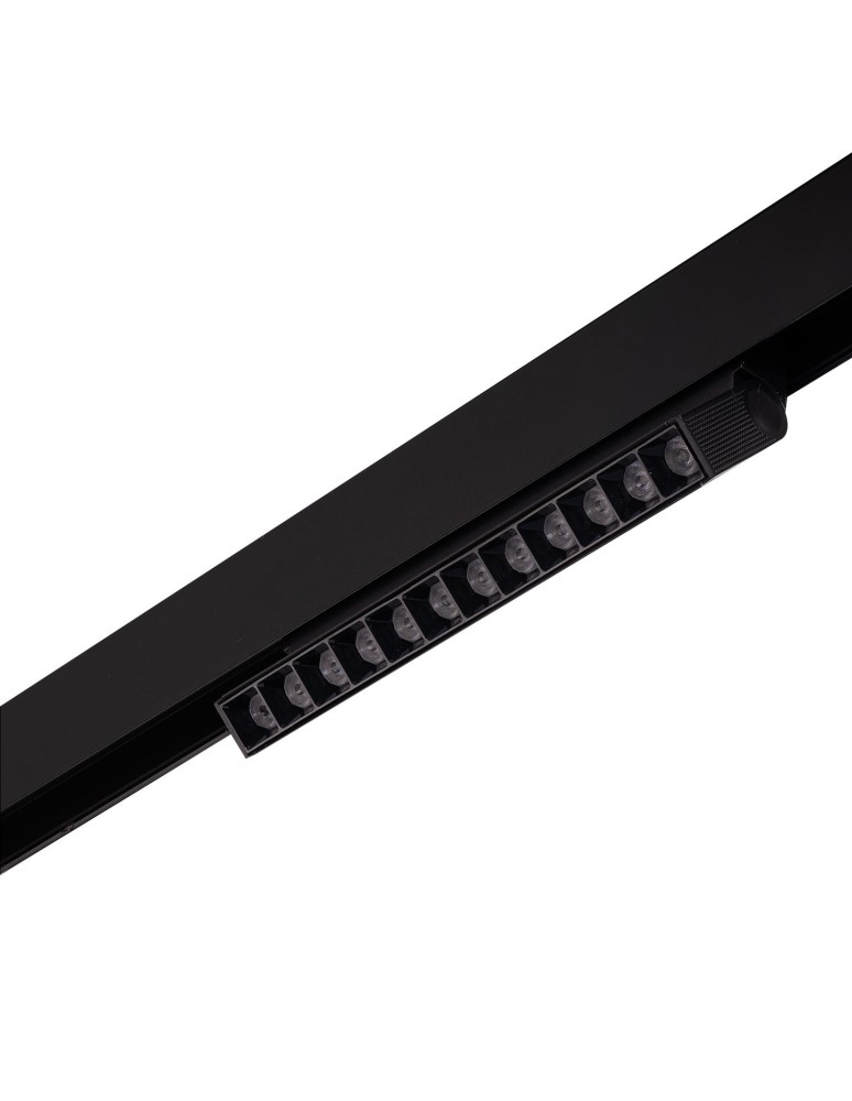 Azzardo ALFA CYRUS TRACK MAGNETIC 12W CCT BLUETOOTH Lampa do Szyny Magnetycznej Czarny Mat AZ5508