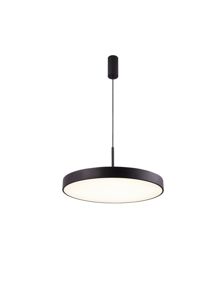 Pendant lamps with control - Azzardo MARCELLO PENDANT 60 CCT BK + REMOTE CONTROL Pendant with Remote Control Functions Dimming and Light Color Change AZ5091 - product kolory-swiatla.pl 1