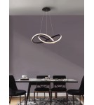 Pendant lamps with control - Azzardo INFINITY 80 CCT BK + REMOTE CONTROL Pendant with Remote Control Functions Dimming and Light Color Change AZ5096 - product 2