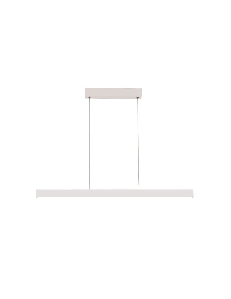 Pendant lamps over the island - Azzardo OLIVIER 120 3000K DIMM (10W+40W) WH Pendant with Dimmable AZ5108 - product kolory-swiatla.pl 1