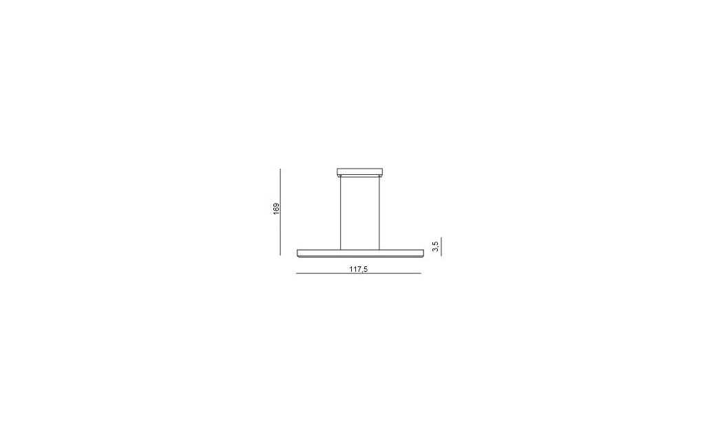 Azzardo OLIVIER 120 3000K DIMM (10W+40W) CO Lampa Wisząca z Możliwością Ściemniania AZ5107