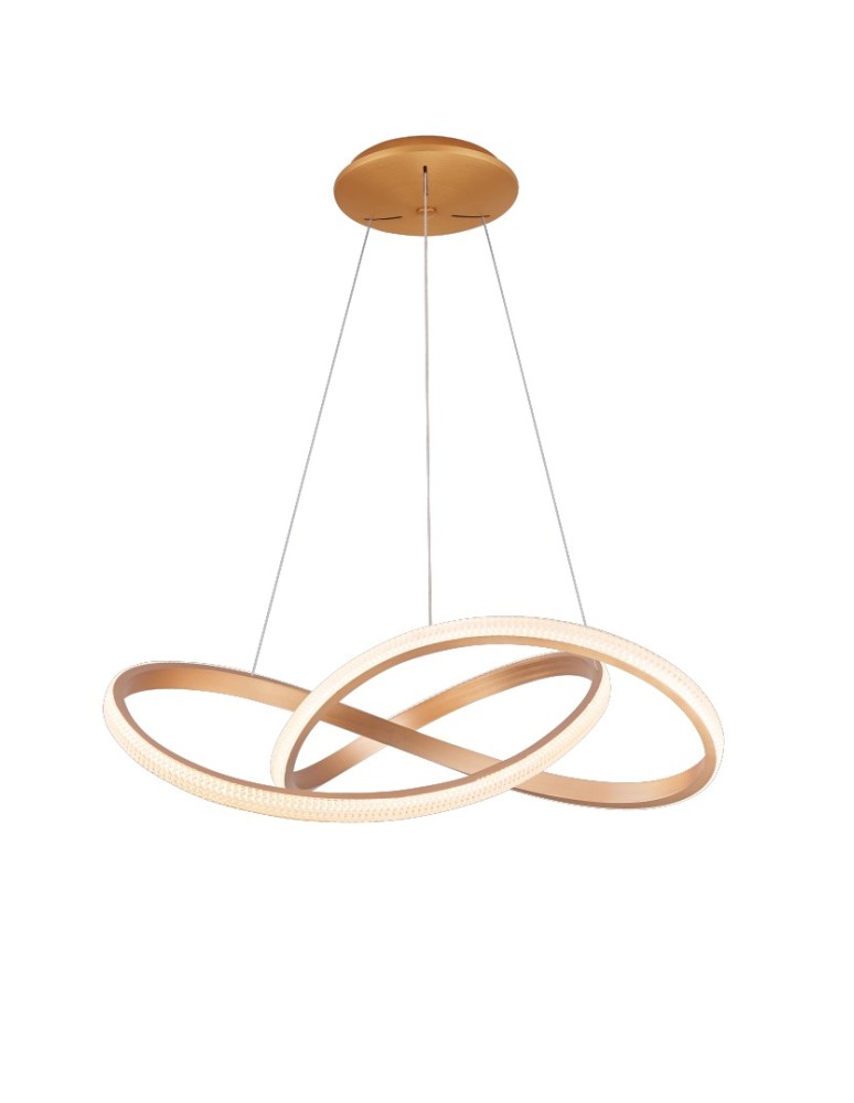 Pendant lamps with control - Azzardo INFINITY 80 CCT GO + REMOTE CONTROL Pendant with Remote Control Functions Dimming and Light Color Change AZ5097 - product kolory-swiatla.pl 1