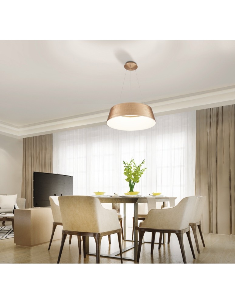 Pendant lamps with control - Azzardo EMMA 60 CCT GO + REMOTE CONTROL Pendant with Remote Control Functions Dimming and Light Color Change AZ5095 - product kolory-swiatla.pl 2