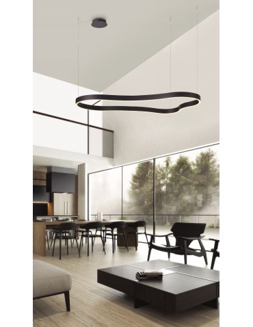 Azzardo MIRABELLA 120 3000K DIMM BK Lampa Wisząca AZ5093 - produkt 2