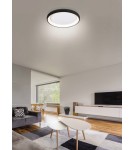 Plafonds with remote control - Azzardo ANTONIO TOP 41 CCT BK + REMOTE CONTROL Ceiling light with Remote Control Functions Dimming and Light Color Change AZ5069 - product 2