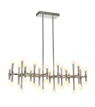 Modern chandeliers - ITALUX GIOVANNA Chandelier Nickel LED 3000K MX16009008-38A. - product 1