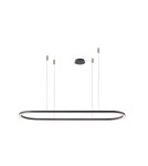 Pendant lamps over desk - Azzardo ELENA 150 DIMM BK Dimmable Pendant Lamp AZ5057 - product 1