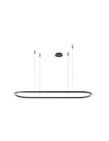 Azzardo ELENA 150 DIMM BK Dimmable Pendant Lamp AZ5057