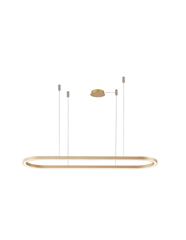 Pendant lamps over desk - Azzardo ELENA 120 DIMM GO Pendant Lamp with Dimmable AZ5056 - product kolory-swiatla.pl 1