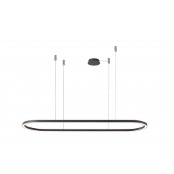 Azzardo ELENA 120 DIMM BK Lampa Wisząca AZ5055
