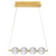 Light Prestige Lampa wisząca Brillant 4 złota LED CCT LP-3303/4L GD