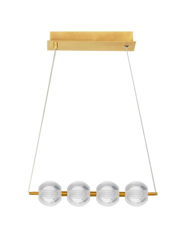 Light Prestige Brillant 4 gold LED CCT pendant lamp LP-3303/4L GD
