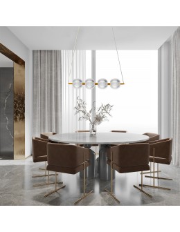 Light Prestige Lampa wisząca Brillant 4 złota LED CCT LP-3303/4L GD - produkt 2