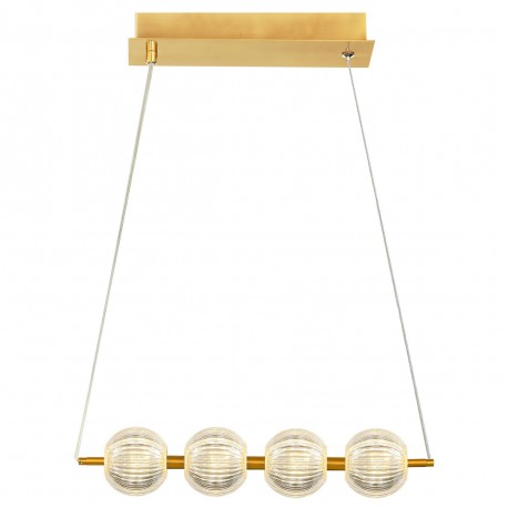 Light Prestige Lampa wisząca Brillant 4 złota LED CCT LP-3303/4L GD