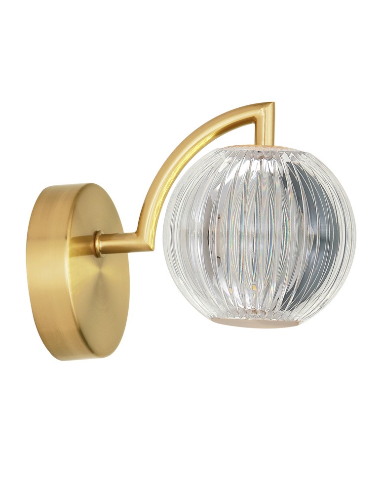 Designer wall lamps - Light Prestige Wall lamp Brillant gold LED CCT LP-3303/1W GD. - product kolory-swiatla.pl 1