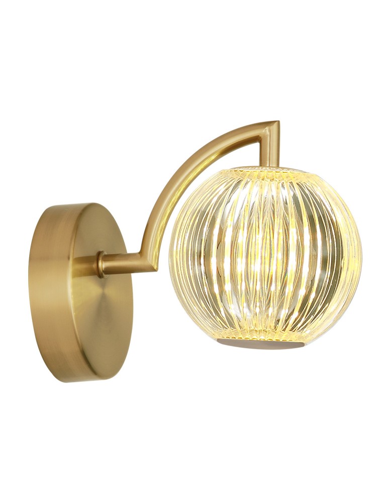 Designer wall lamps - Light Prestige Wall lamp Brillant gold LED CCT LP-3303/1W GD. - product kolory-swiatla.pl 3