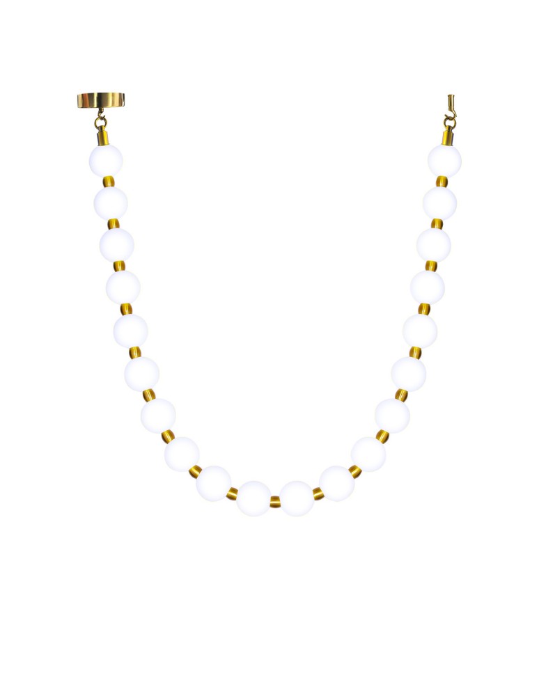 Designer pendant lamps - Light Prestige Dorado Rope 2m gold LED CCT pendant lamp LP-002/2M CCT. - product kolory-swiatla.pl 1