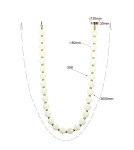 Designer pendant lamps - Light Prestige Dorado Rope 3m gold LED CCT pendant lamp LP-002/3M CCT. - product 5