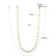 Light Prestige Lampa wisząca Dorado Rope 3 m złota LED CCT LP-002/3M CCT