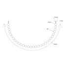 Designer pendant lamps - Light Prestige Dorado Rope 3m gold LED CCT pendant lamp LP-002/3M CCT. - product 6