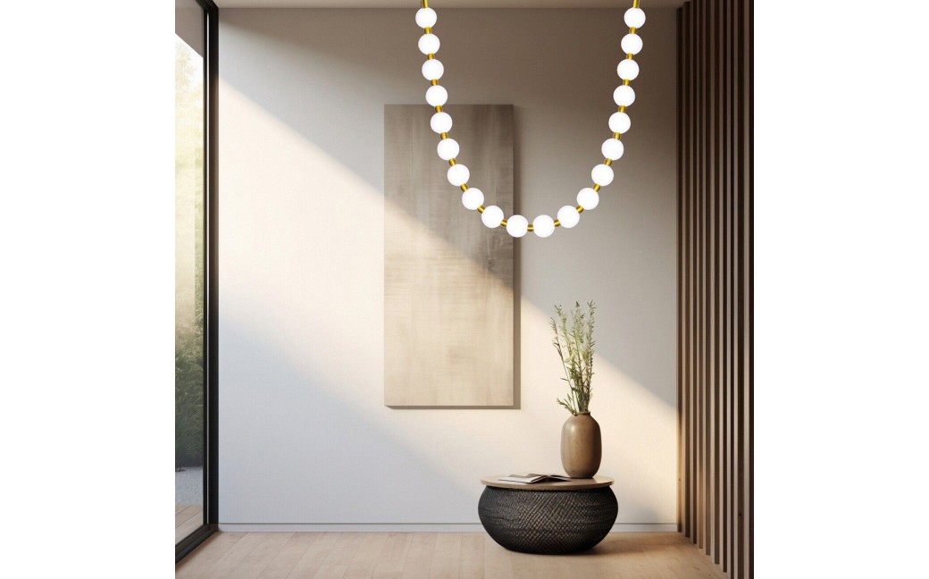 Light Prestige Lampa wisząca Dorado Rope 4 m złota LED CCT LP-002/4M CCT