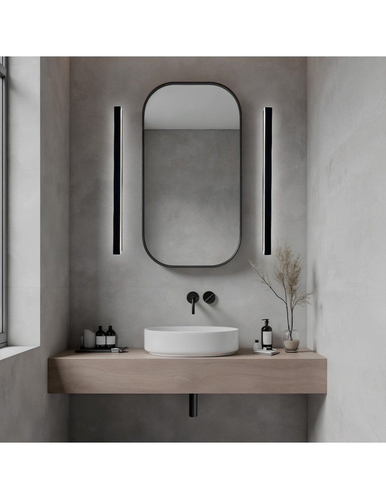 Outdoor wall lamps - Light Prestige Wall lamp Bodo 60 cm black IP54 LED CCT LP-789/1W 60 BK - product kolory-swiatla.pl 3