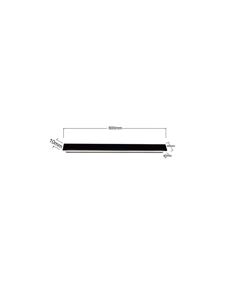 Outdoor wall lamps - Light Prestige Wall lamp Bodo 60 cm black IP54 LED CCT LP-789/1W 60 BK - product kolory-swiatla.pl 8