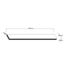 Outdoor wall lamps - Light Prestige Wall lamp Bodo 60 cm black IP54 LED CCT LP-789/1W 60 BK - product 9