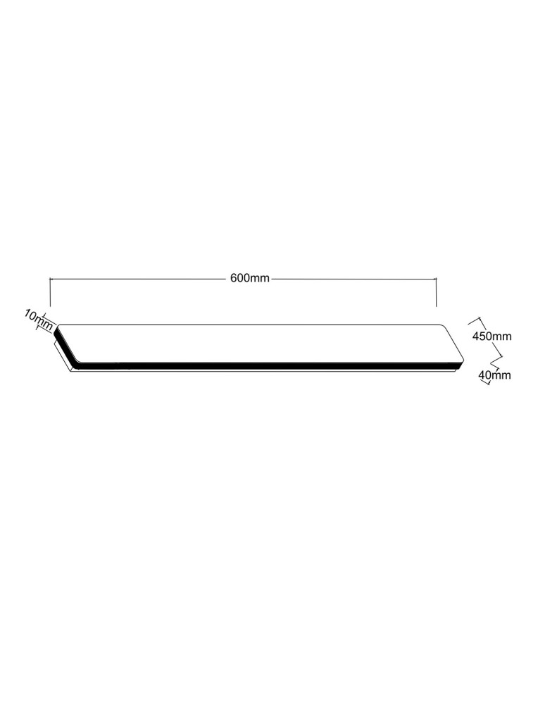 Outdoor wall lamps - Light Prestige Wall lamp Bodo 60 cm black IP54 LED CCT LP-789/1W 60 BK - product kolory-swiatla.pl 9