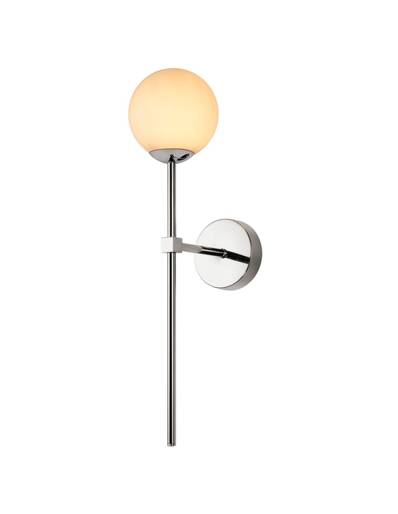 Wall lamps spheres - Light Prestige Wall lamp Piruleta chrome IP44 1xG9 LP-008/1W CH - product kolory-swiatla.pl 3