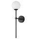 Light Prestige Kinkiet Piruleta czarny IP44 1xG9 LP-008/1W BK
