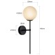 Light Prestige Kinkiet Piruleta czarny IP44 1xG9 LP-008/1W BK