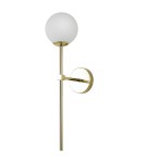 Wall lamps spheres - Light Prestige Wall lamp Piruleta gold IP44 1xG9 LP-008/1W GD - product 1