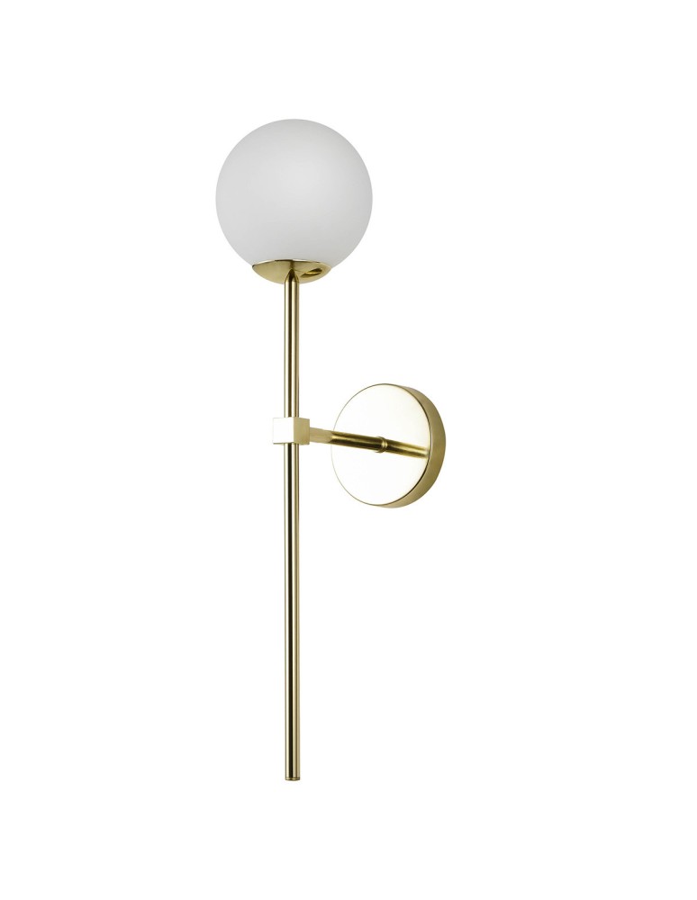 Wall lamps spheres - Light Prestige Wall lamp Piruleta gold IP44 1xG9 LP-008/1W GD - product kolory-swiatla.pl 1
