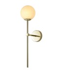 Wall lamps spheres - Light Prestige Wall lamp Piruleta gold IP44 1xG9 LP-008/1W GD - product 3