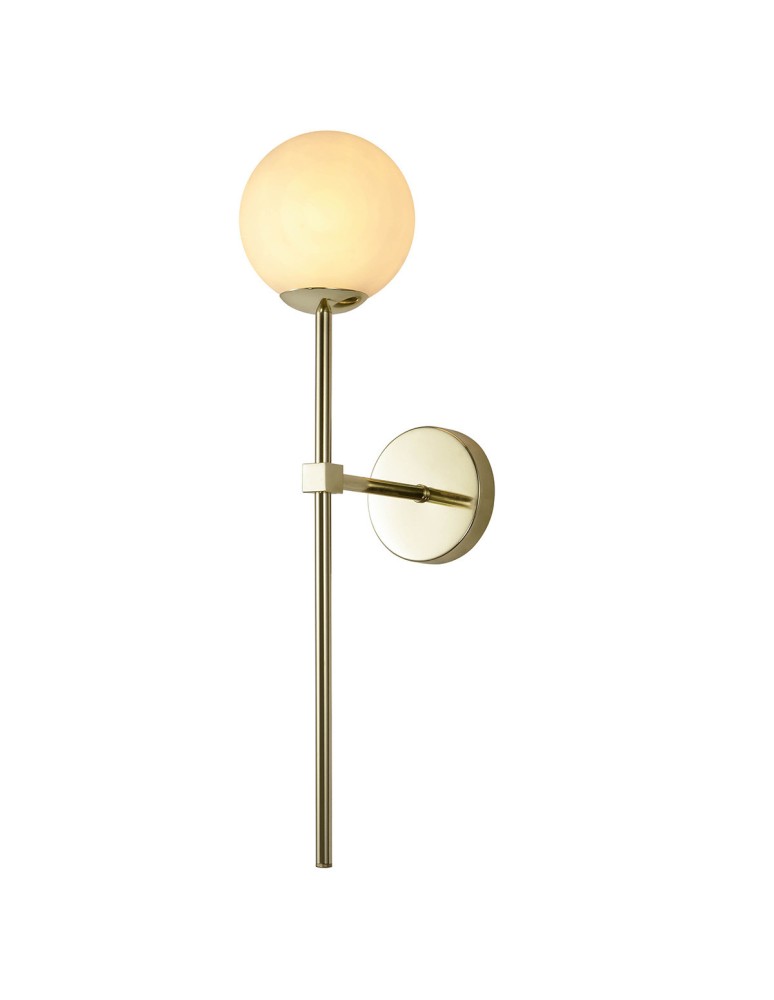 Wall lamps spheres - Light Prestige Wall lamp Piruleta gold IP44 1xG9 LP-008/1W GD - product kolory-swiatla.pl 3