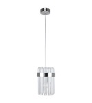 Single pendant lamps - Light Prestige Vetro 1 chrome 1xE14 pendant lamp LP-2910/1P CH - product 1
