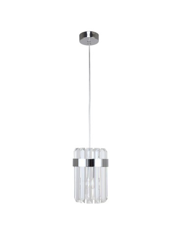 Light Prestige Vetro 1 chrome 1xE14 pendant lamp LP-2910/1P CH