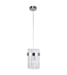 Single pendant lamps - Light Prestige Vetro 1 chrome 1xE14 pendant lamp LP-2910/1P CH - product 3